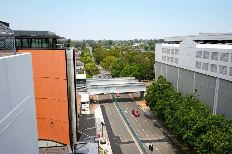 Overhead view of a Sutherland Shire street